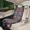 Car Seat Protector for Child Car Seat, 2 Pack Baby Car Seat Covers with Mesh Pockets & Non-Slip Backing 600D Durable Seat Protector Under Baby Car Seat for Car Back Seat (Red Leaves, Large) by TinyTreasures Baby Boutique