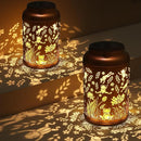 2 Pack Solar Lanterns Outdoor Waterproof, Frog Garden Decor Gifts for Women Mom Grandma Hanging Solar Lights Metal Solar Decoration Outside for Yard, Patio, Lawn, Pathway, Landscape by GreenHaven Gardens
