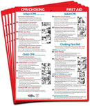 Safety Magnets by ZOCO – CPR & Choking Fridge Magnet (5-Pack) – First Aid Instructions for Infants, Children, & Adults – Heimlich Maneuver Laminated Card 8.5" x 11" by TinyTreasures Baby Boutique