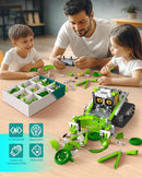 5in1 STEM AI Robot Toys Building Set, 478Pcs APP & Remote Control Engineering Erector Blocks for Kids Age 6-8, Coding Interactive Educational Christmas Birthday Gift for 10-12 Year Boys & Girls by TinyTreasures Baby Boutique