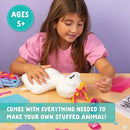 Craft-tastic - Make a Friend Unicorn - Mini Sewing Kit, Arts and Crafts, Kids Crafts, Craft Kit Makes 1 Easy-to-Sew Stuffie with Accessories, Bonus Travel Tote Included Ages 6+ by TinyTreasures Baby Boutique