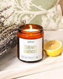 AOOVOO Candle Set - 4PC Scented Candles, 28 oz Soy Candles, Soy Candle for Home Scented, Lavender/Sandalwood/Jasmine/Sage by CozyNest Decor