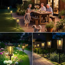 Solar Pathway Lights, Upgraded Solar Bright LED Path Lights, Outdoor Waterproof Garden Landscape Lighting with 2 Lighting Modes & Auto On/Off, for Yard, Landscape, Patio, Lawn, Path, Walkway, Driveway by CozyNest Decor