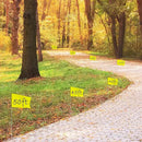 Zozen 50Pack Yellow Marking Flags, Writable/15x4x5 Inch, Yard Flags for Lawn & Irrigation & Landscape & Sprinkler & Survey & Dog Training. by GreenHaven Gardens