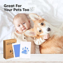 4-Pack Inkless Baby Hand and Footprint Kit - Mess Free Ink Pad for Newborn Keepsake, Dog Nose & Paw Print Kit, Clean Touch Ink Pad for Baby Hand & Footprints, Ideal New Mom Gifts (Candy) by TinyTreasures Baby Boutique