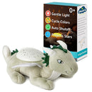 Cloud B Twilight Buddies Dragon Plush Night Light | Star and Constellation Projector in 3 Colours | Auto Shut-Off | from Birth by TinyTreasures Baby Boutique