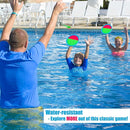 Ayeboovi Toss and Catch Ball Set Beach Toys Pool Toys Outdoor Games Outdoor Toys Yard Games Easter Toys Gifts for Kids Ball and Catch Game with 4 Paddles and 4 Balls [Upgraded Version] by TinyTreasures Baby Boutique