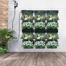 Self-Watering Wall-Mounted Planter, Vertical Garden Planter Set with 18 Pots, Stackable Plant Grow Pots with Electronic Timer for Growing Veggies, Fruits, Herbs, Flowers. by CozyNest Decor