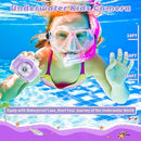 Kids Camera Waterproof Underwater Camera for 3-12 Year Old Boys Girls 2 Inch IPS Screen 1080P HD Digital Kids Video Camera Indoor Outdoor Action Cameras Best Christmas Birthday Gifts by TinyTreasures Baby Boutique