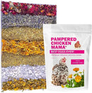 Pampered Chicken Mama Best Eggs Ever! Nesting Herbs for Chickens (10 Ounces) Calcium Supplement for Chickens | Chicken Feed Supplies, Hen Treats for Coops by GreenHaven Gardens