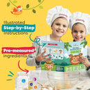 BAKETIVITY Monkey Banana Bread Kids Baking Kit | Banana Cake Kids Baking Set for Girls & Boys | Baking Set for Kids with Pre-Measured Ingredients | Perfect Family Gifts for Cooking Lovers Ages 6-12 by TinyTreasures Baby Boutique