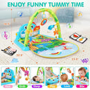 Baby Play Mat Baby Toys Tummy Time Mat Toys Musical Activity Center for Infant Toy with High-Contrast Piano Music & Light Newborn Babies Gifts for Boy Girl Babies Toy 0-6 6-12 Months Dinosaur Style by TinyTreasures Baby Boutique