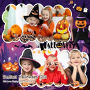 50 Pcs Halloween Mini Figurines Tiny Pumpkin Figures to Hide and Seek Rubber Wizard Miniatures Ornaments Gifts for Halloween Party Favors Table Decorations(Wizard) by CozyNest Decor