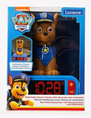 LEXiBOOK - Paw Patrol Chase Digital Alarm Clock with Night Light - Snooze Function - Dog Sound Effects - for Children/Kids - Luminous Clock with Chase, Blue/Red - RL800PA by TinyTreasures Baby Boutique