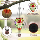 Cardinal Solar Hot Air Balloon Lantern,Outdoor Decor with Flame Lights Waterproof, Hanging for Garden Yard Lawn Patio, Unique Gifts for Women Mom Grandma Gardener for Mother'Day Christmas by GreenHaven Gardens