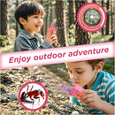 Walkie Talkies for Kids,5 Colourful Channels 2 Way Radio,Compass Flashlight and Magnifying Glass,3 Miles Long Range for Adventure Game,Outside, Camping, Hiking,Toys for 3-12 Year Old Boys Girls by TinyTreasures Baby Boutique