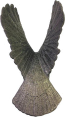 EMSCO Group Freedom Eagle Statue – Natural Bronze Appearance – Made of Plastic Resin – 32” Height by GreenHaven Gardens