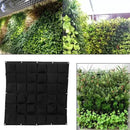 Ogrmar 36 Pockets Vertical Wall Garden Planter Plant Grow Bag for Flower Vegetable for Indoor/Outdoor (36 Pockets, Black) by CozyNest Decor