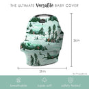 Milk Snob Star Wars Original 5-in-1 Cover - Nursing Cover for Breastfeeding - Baby Car Seat Cover, Carseat Canopy & Stroller - Essential All-in-One Cover - Gift for Mom, Baby (Endor Escape) by TinyTreasures Baby Boutique