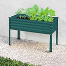 Best Choice Products 48x24x30in Galvanized Raised Garden Bed, Metal Elevated Planter Box, Vegetable Garden for Backyard, Patio, Balcony - Peacock Blue by GreenHaven Gardens