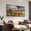 Green Tree Wall Art - Large Canvas for Living Room & Bedroom - Framed 24x48 by CozyNest Decor