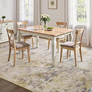 Kelarea 4x6 Rug for Living Room, Beige Washable Non-Slip Rugs, Low Pile Soft Modern Abstract Carpet for Bedroom, Kitchen, Dining Room, Classroom, Dorm, Nursery, Home Office by TinyTreasures Baby Boutique