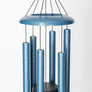 Corinthian Bells by Wind River - 30 inch Sky Blue Wind Chime for Patio, Backyard, Garden, and Outdoor Decor (Aluminum Chime) Made in The USA by CozyNest Decor