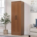 Sauder HomePlus Storage Pantry cabinets, ‎L: 23.25" x W: 17" x H: 71.18", Sienna Oak by CozyNest Decor