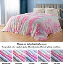 GONAAP Fuzzy Faux Fur Throw Blanket Twin Size Tie-dye Rainbow Super Soft Cozy Plush Fuzzy Shaggy Blanket for Couch Sofa Bed (Tie-dye Rainbow, Twin(60"x80")) by CozyNest Decor