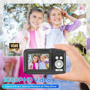 Digital Camera for Kids, WITYEAH 48MP FHD 1080P Point and Shoot Digital Cameras with 16X Zoom Anti-Shake, Compact Portable Cameras for Photography, for Boys Girls Teens Beginners by TinyTreasures Baby Boutique