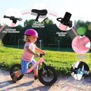 12" Balance Bike for 2, 3, 4, 5 Year Old Boys and Girls, Lightweight Nylon Frame Toddler Training Bike No Pedal Bikes for Kids with Adjustable Seat and Air Tires by TinyTreasures Baby Boutique