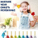 MINIARTIS Hand Bells for Kids | Educational Music Toys for Toddlers 8 Notes Colorful Handbells Set | Kids Musical Instrument with 15 Songbook | Great Birthday Gift for Children by TinyTreasures Baby Boutique