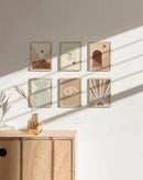 HAUS AND HUES Picture Frame, 5x7 inches, Beige Oak, Set of 6, Natural Wood Picture Frames for Wall Collage by CozyNest Decor