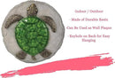 Spoontiques -Garden Décor - Turtle Stepping Stone - Decorative Stone for Garden by CozyNest Decor