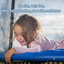 Trampoline Spring Cover, 10ft/12ft/14ft/15ft/16ft Trampoline Replacement Safety Pad, Waterproof Trampoline Accessories Pad for Round Frame by TinyTreasures Baby Boutique