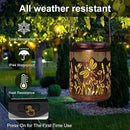 pearlstar Solar Lanterns Outdoor Waterproof Hanging Solar Lights Metal Dragonfly Gifts for Women Mom Grandma Decor for Garden Yard Patio Balcony Path by GreenHaven Gardens