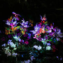 Solar Garden Lights Outdoor Waterproof Decorative Solar Lights Outdoor 8 Pack with 176 LED 136 Butterfly Flower Garden Decor Yard Decorations Patio Lawn, Gifts for Mother's Day Mom Women by GreenHaven Gardens