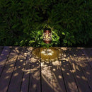 Solar Fairy Lanterns Outdoor Hanging Maple Leaf Decor Lantern,Waterproof Hollow Out Metal Decorative Garden Light,Graceful Decoration for Patio,Yard,Landscape,Walkway,Festival by GreenHaven Gardens