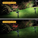 Linkind StarRayS 12 LEDs Landscape Solar Spotlights, Solar Powered Dusk-to-Dawn Outdoor Garden Lights, 350LM 3000K Warm White, IP67 Waterproof for Garden Yard Patio Driveway Porch, 2-Pack by GreenHaven Gardens
