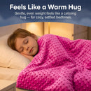 10 Lbs 48'' x 72'' Weighted Blanket for Kids with Removable Cover