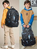 BLUEFAIRY Kids Backpack for Boys Elementary Primary Middle School Bags for Childs Book Bags Bookbags Lightweight Padded Straps Back to School Mochilas para Niños 17" Black/Blue by TinyTreasures Baby Boutique
