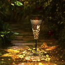 DIBIEECN 2 Pack Hummingbird Solar Pathway Lights Outdoor,Metal Garden Decorations Outdoor Lights with Patterns and Warm Light,Waterproof Landscape Lighting for Path Patio Backyard Walkway Yard by GreenHaven Gardens