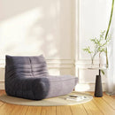 Bean Bag Chair, Lazy Floor Sofa Couch for Adults and Kids, Fireside Chair with Ergonomic Design, Memory Foam Lounge Chair for Living Room Bedroom, Office, Grey by CozyNest Decor
