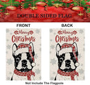 Seasonal Garden Flags Boston Terrier Dog Double Sided Flags Set of 11 Holiday Farmhouse Indoor Outdoor Yard Lawn Christmas Gifts Decorations 12.5x18 Inch by GreenHaven Gardens