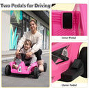 TOBBI 24V 2 Seater Kids Go Kart Ride On Toy Car, Battery Powered Electric Vehicles with Parent Remote/Trunk/Soft Start/Safety Belt/Music/Max Load 198 LBS for Toddlers 3-8 Years by TinyTreasures Baby Boutique