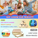 LOOIKOOS Baby Musical Instruments Montessori Wooden Toys for Toddlers 1-3,Percussion Instruments Set for Kids Preschool Educational Musical Toys for Boys and Girls Gifts by TinyTreasures Baby Boutique