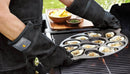 Outset 76604 Leather One-Size Grill Gloves, 15 inch, Black by GreenHaven Gardens