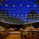 Outdoor String Lights, 600 LED 216Ft Christmas Light with Remote, 8 Lighting Modes, Powered Plug for Wedding Party Garden Tree Yard Indoor Decorations(216 Ft | Multi, 216 Ft) by GreenHaven Gardens