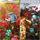 Solar Watering Can Light, Yard Outdoor Decor Lights, IP65 Waterproof, Hanging Butterfly Garden Light, Outside Garden Flower Bed Decor, Women Gift, Birthday Gifts by CozyNest Decor