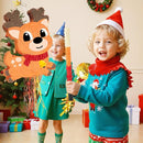Wernnsai Reindeer Piata for Christmas - Large & Cute 16.5'' Brown Decorative Piata by TinyTreasures Baby Boutique